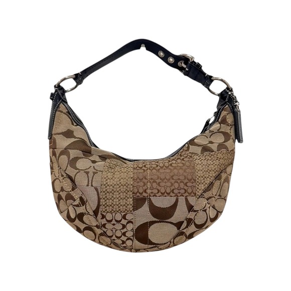 Coach | Bags | Coach Soho Crescent Hobo Patchwork Signature Canvas